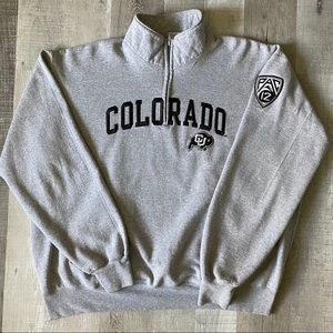 Colorado quarter zip sweatshirt
